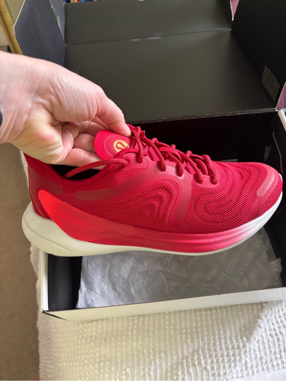 Lululemon Blissfeel Run 2 Lunar New Year Sneakers Red Women’s Size 8 Brand New